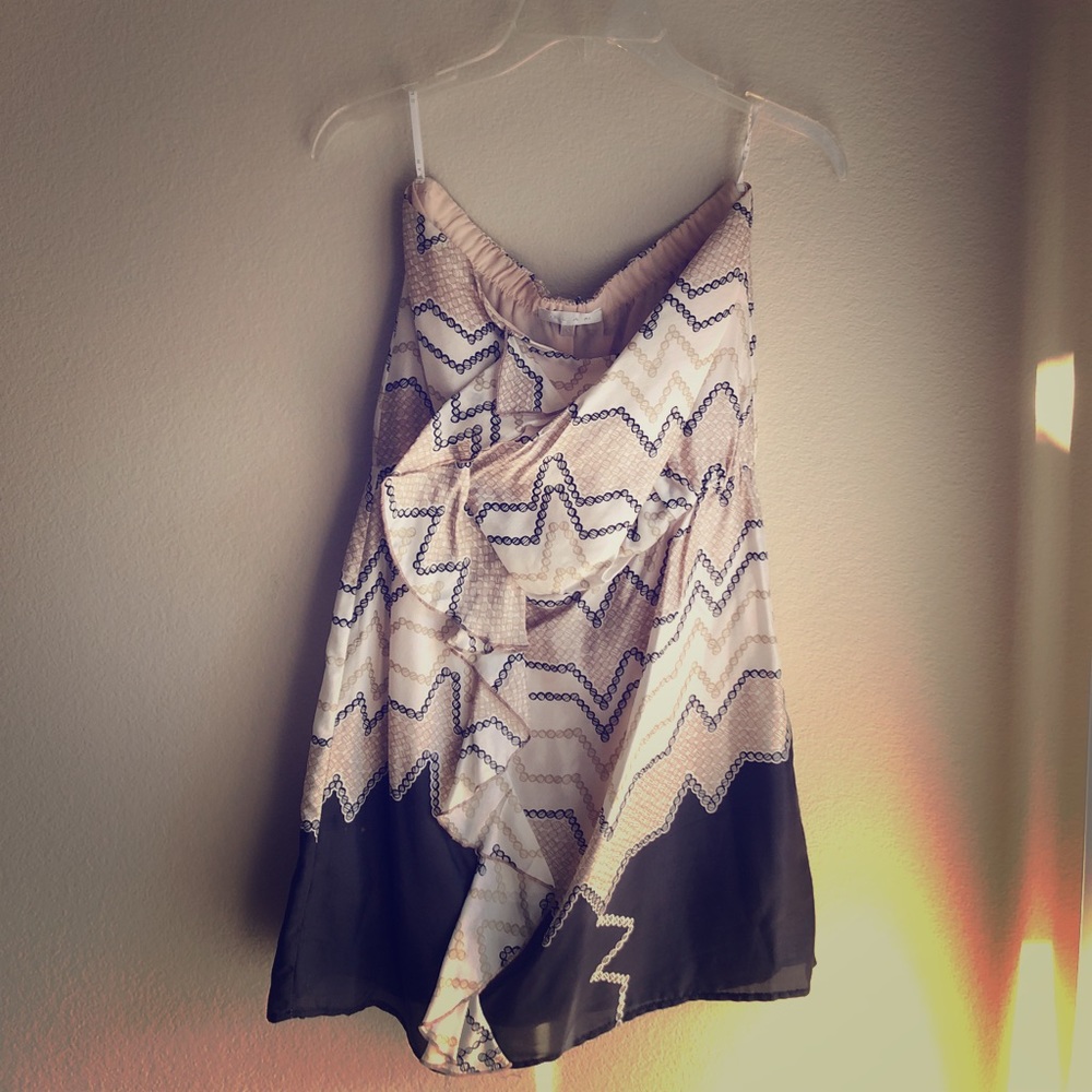 Glam Strapless Dress Size S